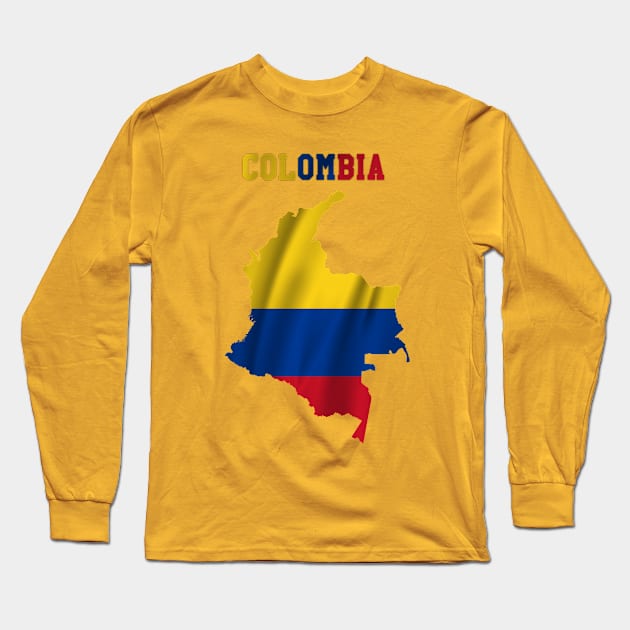 wavy Cambodia Map with Cambodian Flag in It Long Sleeve T-Shirt by Mashmosh